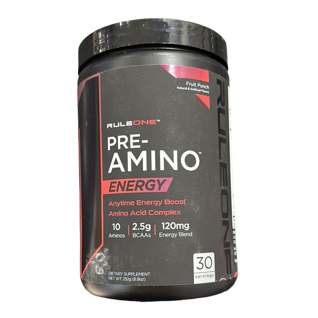 Rule one pre amino energy