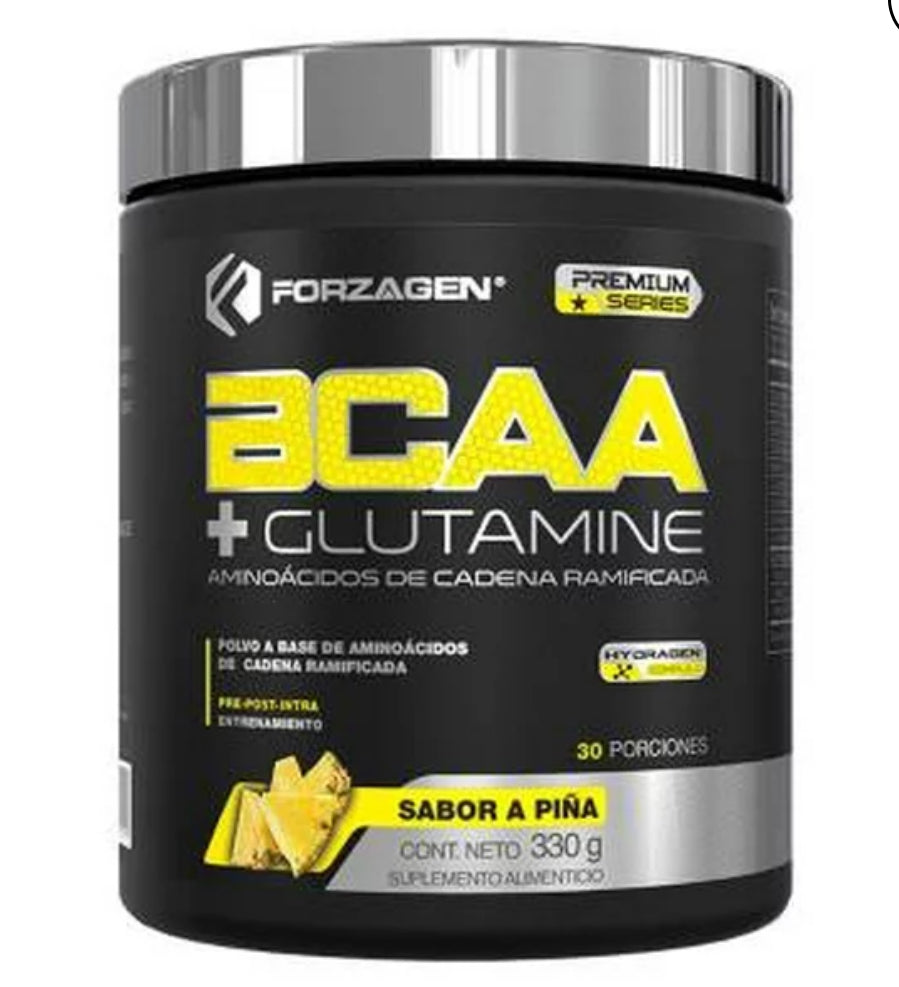 Forzagen
Suplemento Alimenticio Forzagen aminoácidos BCAA + glutamina piña 330 g